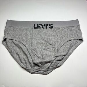 Levi's Men's Heather Gray Briefs